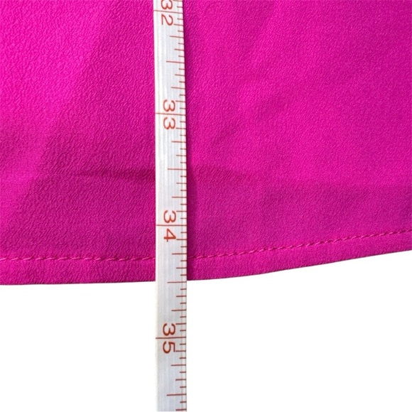 Lipsy London Hot Pink Strappy Mini Dress Size 6 NWT - Picture 6 of 7